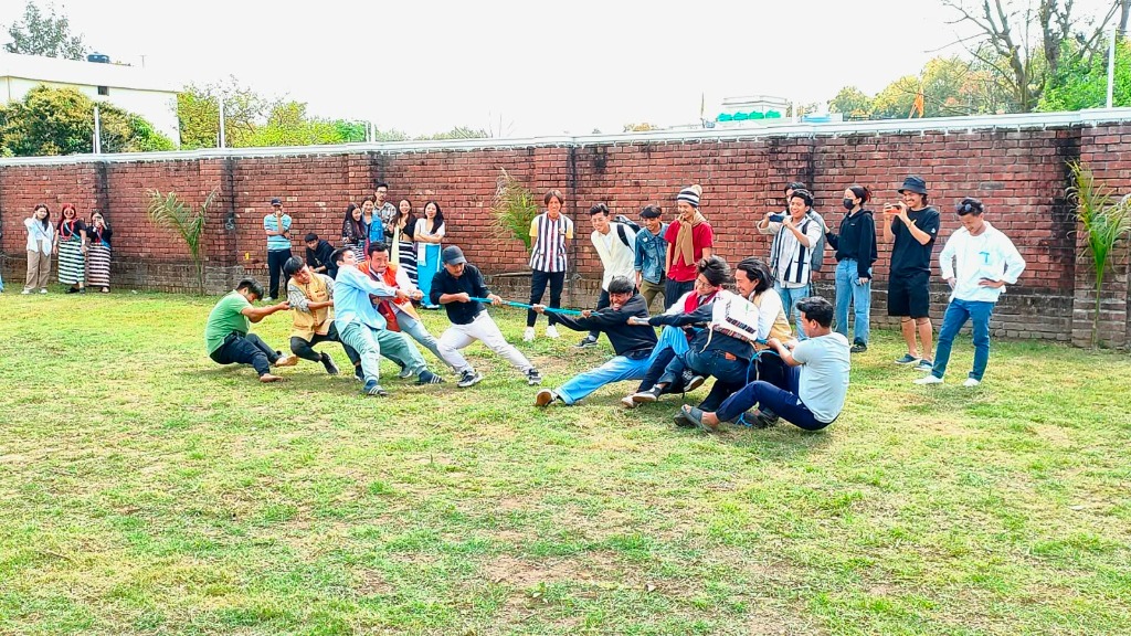 Lawn games and activities at Oxygen Farms
